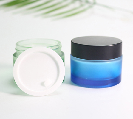 glass 50g cosmetic jars