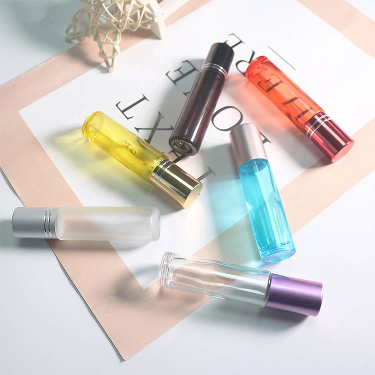 10ml Glass Roller Bottles Essential Oil Perfume Roll On Bottles Wholesale