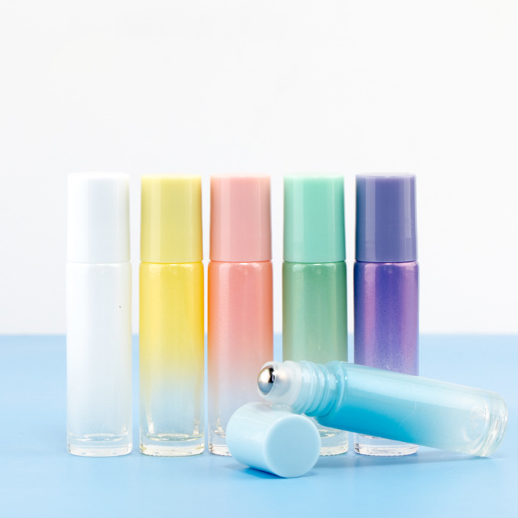 Mini Gradient 5ml Roller Bottles 10ml 5ml Essential Oil Roller Bottles Suppliers