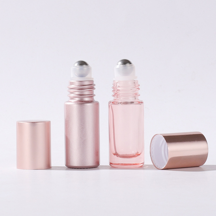 mini rose gold 5mlroll on bottles