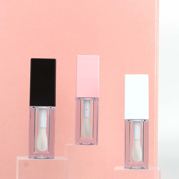 Clear 5ml Square Lip Gloss Tubes Suppliers Lipstick Lip Balm Lip Glaze Tube