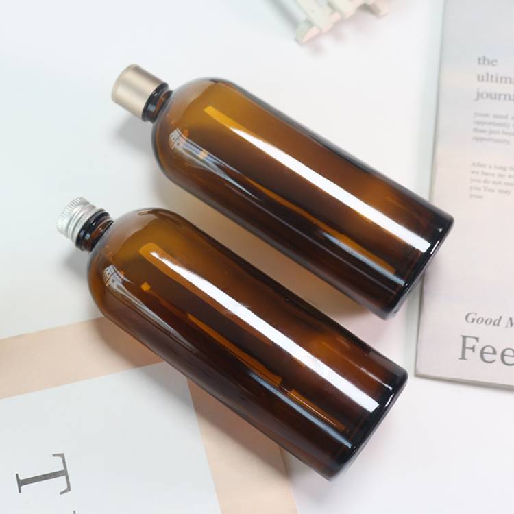 220ml Glass Amber Pill Bottles Amber Vitamin Bottle Medicine Bottle Wholesale