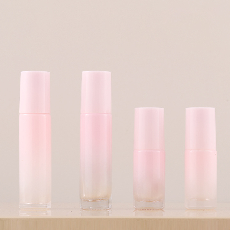 pink gradient 5ml roll on bottles