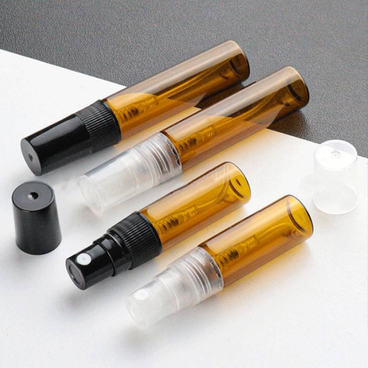 2ml Spray Perfume Sample Vials Bottle 3ml 5ml 10ml Clear Amber Glass Spray Vials