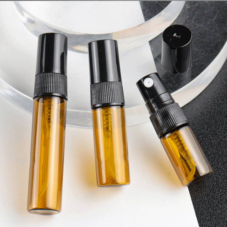 2ml Spray Perfume Sample Vials Bottle 3ml 5ml 10ml Clear Amber Glass Spray Vials