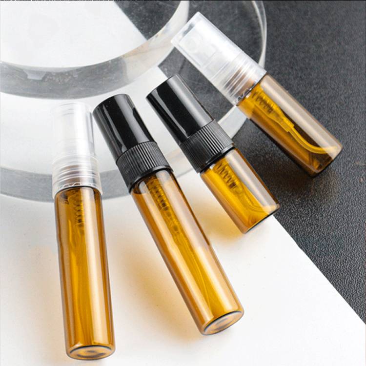 2ml Spray Perfume Sample Vials Bottle 3ml 5ml 10ml Clear Amber Glass Spray Vials
