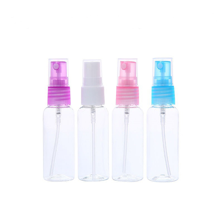 10ml 30ml Clear Travel Fine Mist Spray Bottle PET Room Spray Bottles Wholesale 