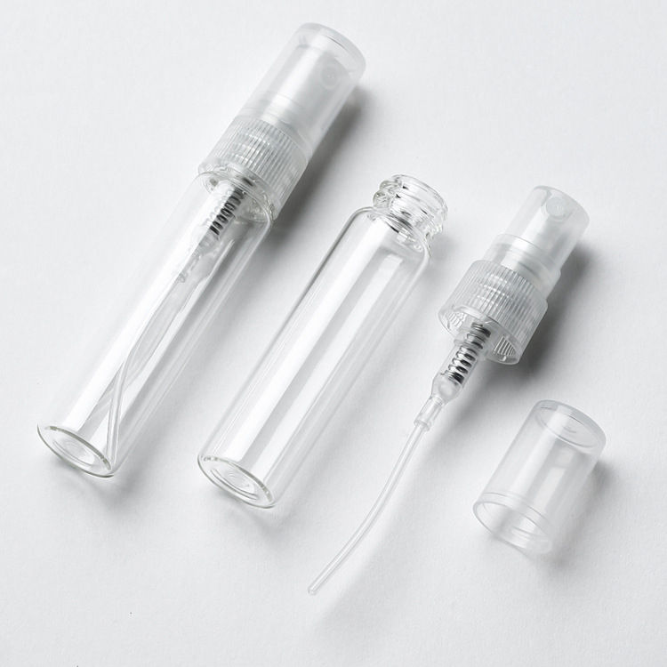 3ml 2ml Clear Mini Perfume Bottles Empty Travel Perfume Spray Bottles Wholesale