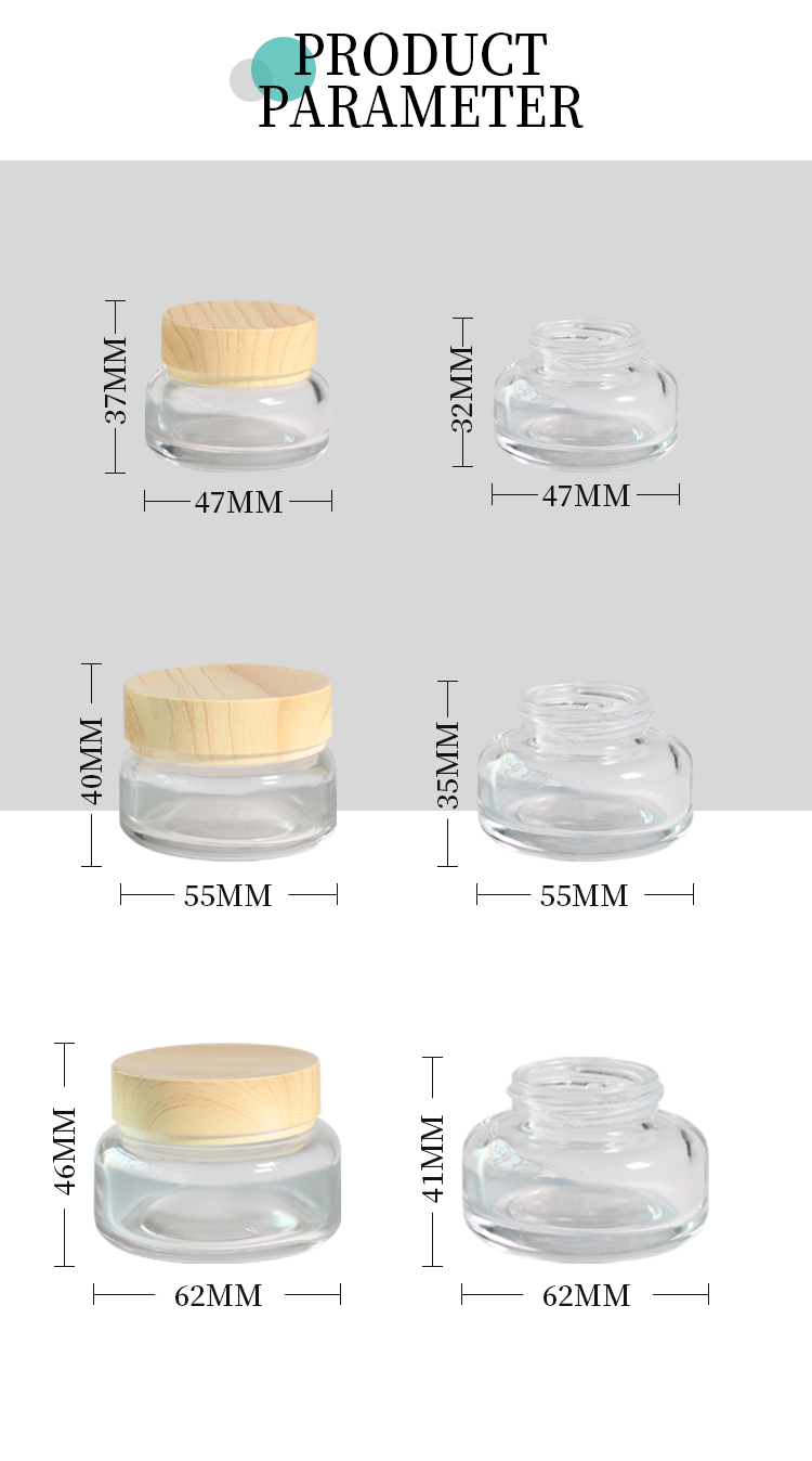 face cream containers