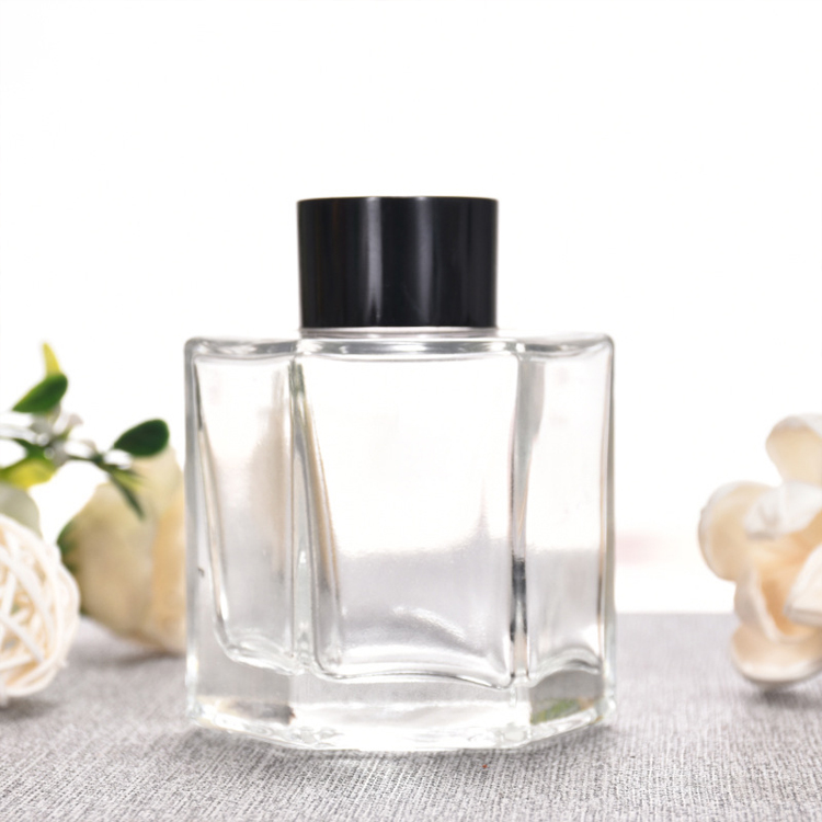 50g Glass Bottle Car Air Freshener 100ml Clear Car Perfume Empty Bottle Custom