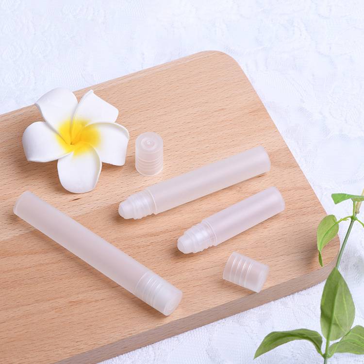 5ml 8ml 10ml Plastic Roller Bottles Perfume White Essential Oil Roll On Bottle