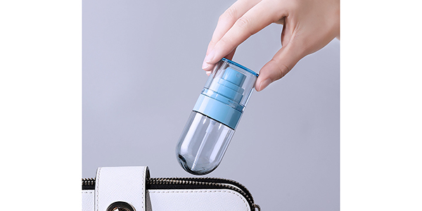 blue spray bottle