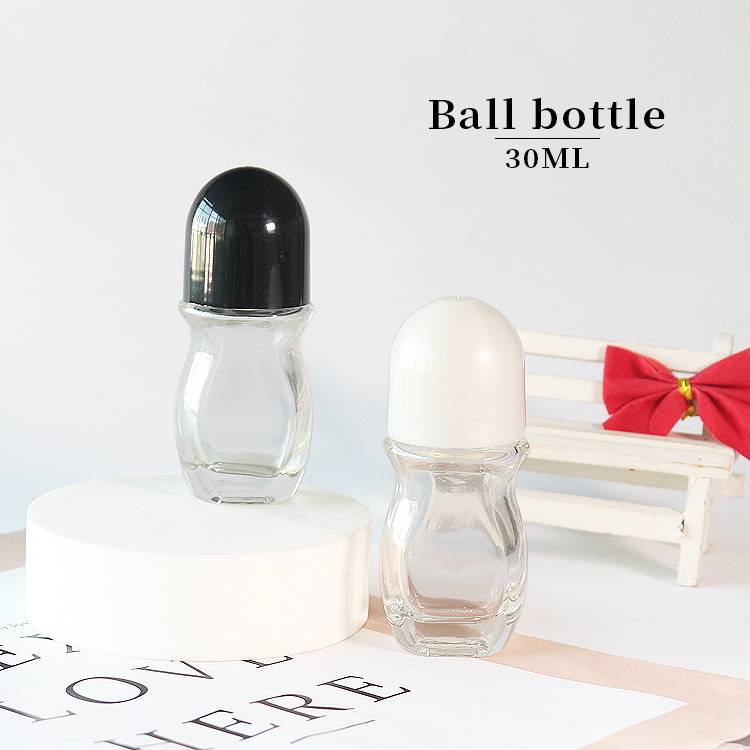 Custom 30ml Essential Oils Bottles Wholesale Clear Empty Perfume Roller Bottle