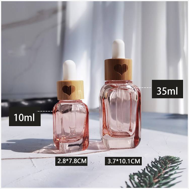 Wholesale Pink Dropper Bottles