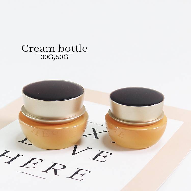 30g 50g Luxury Glass Beauty Jars Custom Cream Jar Manufacturer