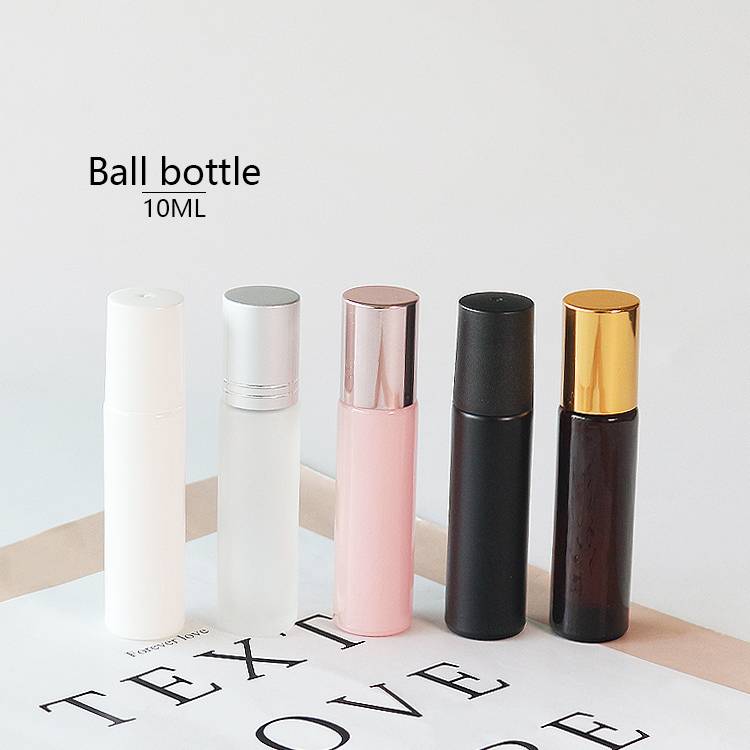 Stock Colored Empty Roll On Bottles, Wholesale 10ml Glass Roller Bottles