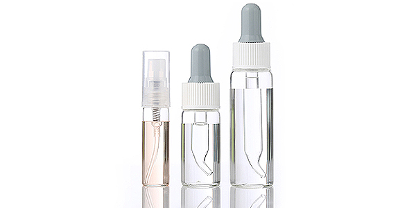 glass skin care bottles？