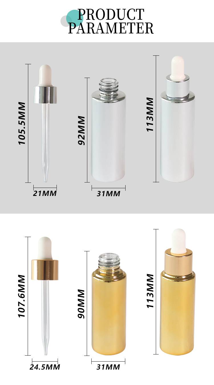 1 Oz Glass Dropper Bottles Wholesale