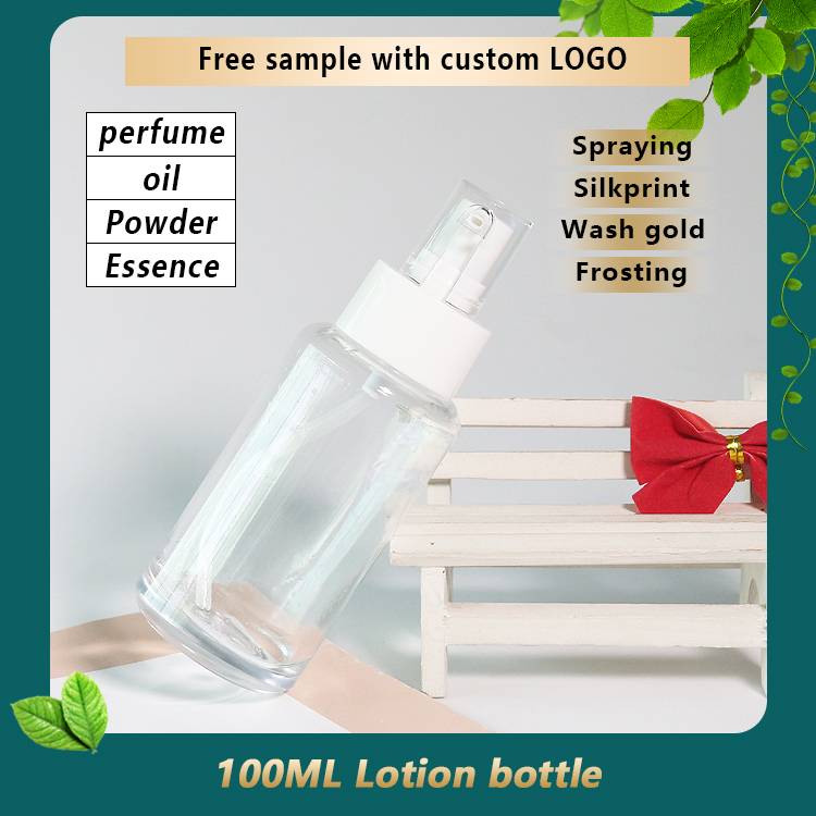 Clear Wholesale Empty Lotion Bottles 100ml