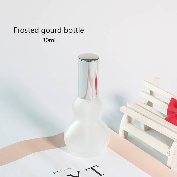 Gourd Frosted Empty Clear Glass Spray Bottles 1 oz Glass Spray Bottles Wholesale