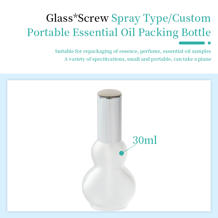  Empty Clear Glass Spray Bottles 1 oz