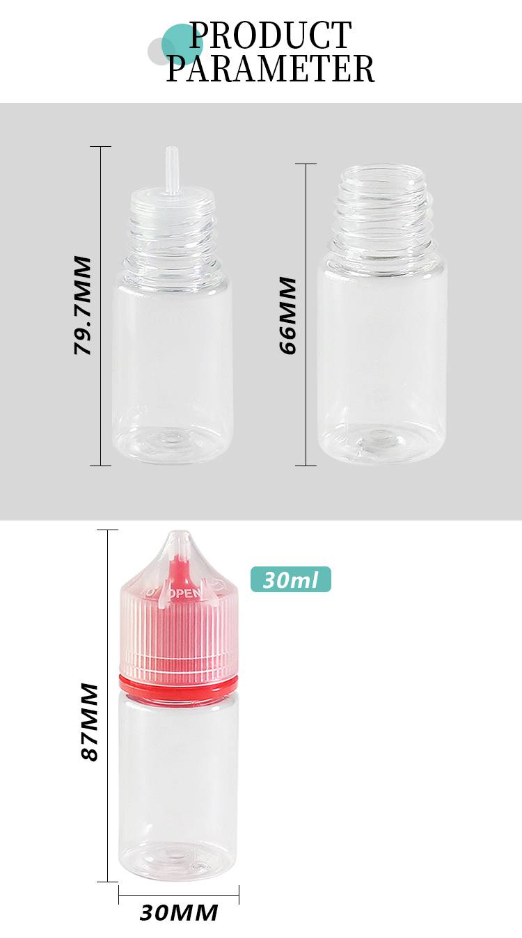 Plastic Eye Dropper Bottles