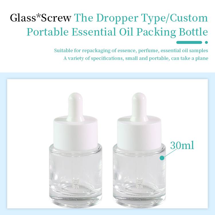 Essential Oil With Dropper Custom