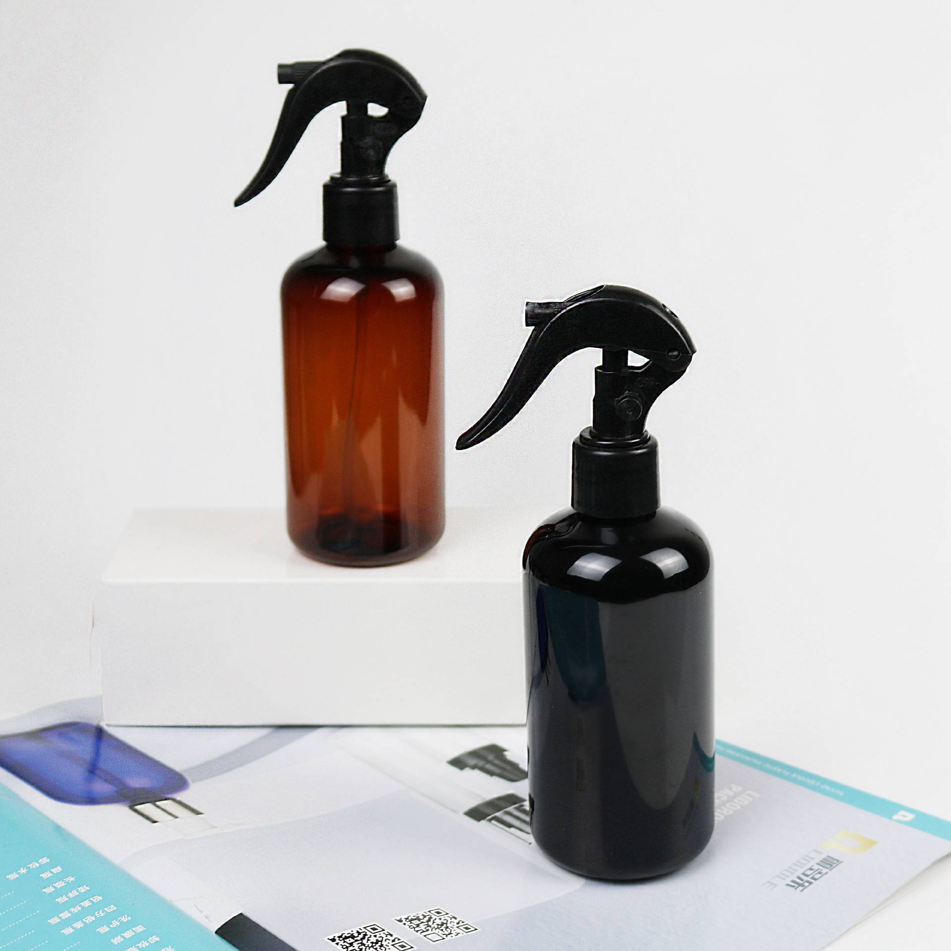 Wholesale 150ML Black Plastic Trigger Spray Bottles Plastic Bottles For Sale