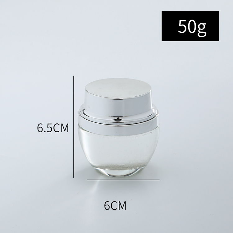 Cosmetic Bottles And Jars Sliver Wholesale