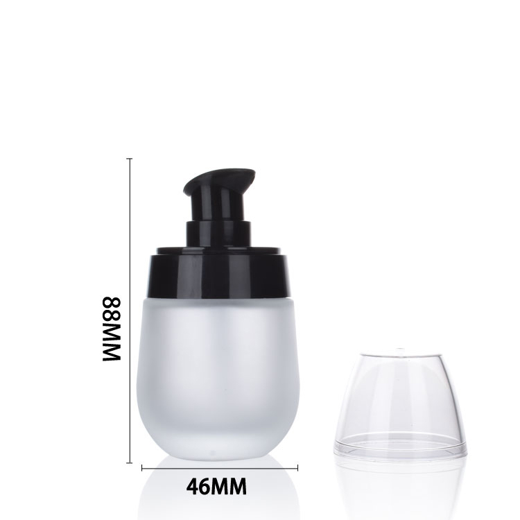 30ML Glass Lotion Pump Bottles