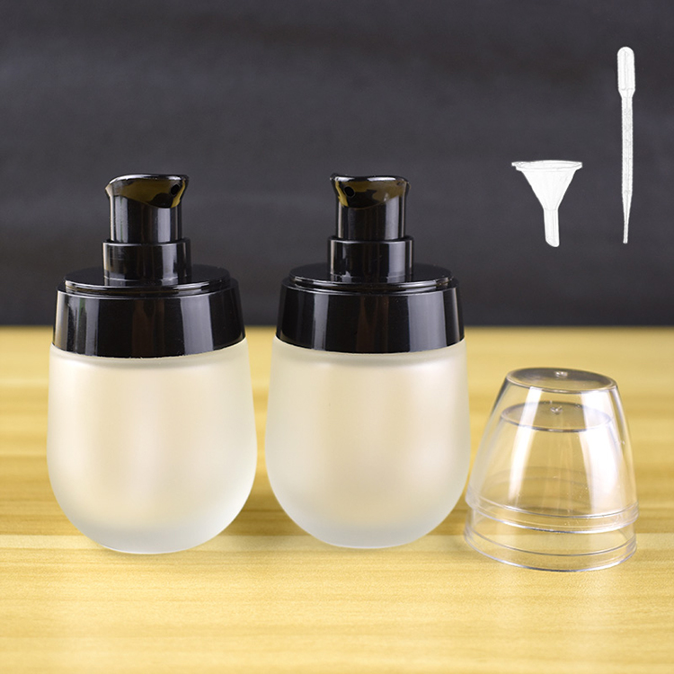 Glass Lotion Pump Bottles