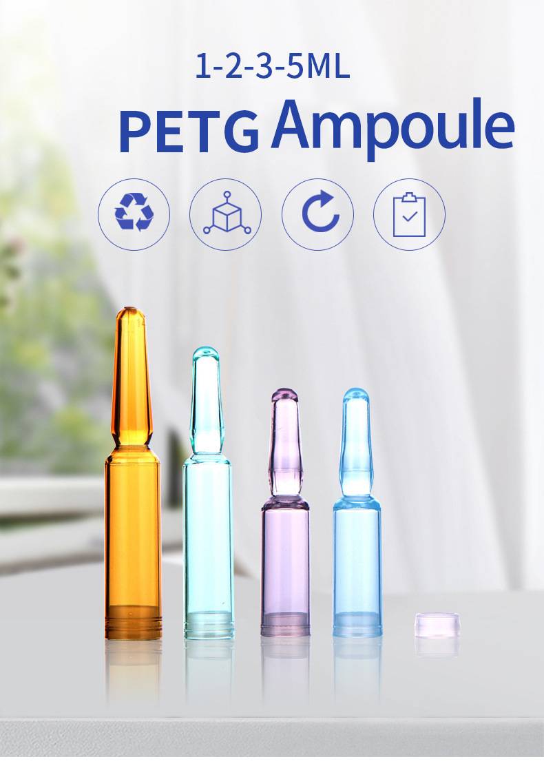 Wholesale 1ml 2ml 3ml 5ml Amber Ampoule Bottle Mini vial bottle