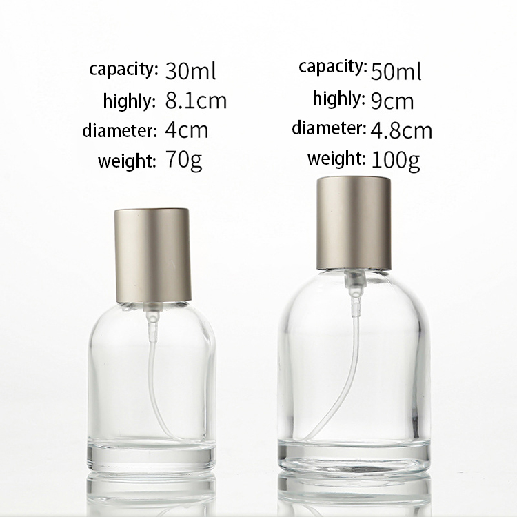 30ml 50ml Luxury Empty Travel Spray Bottle, Custom Spray Bottles Wholesale