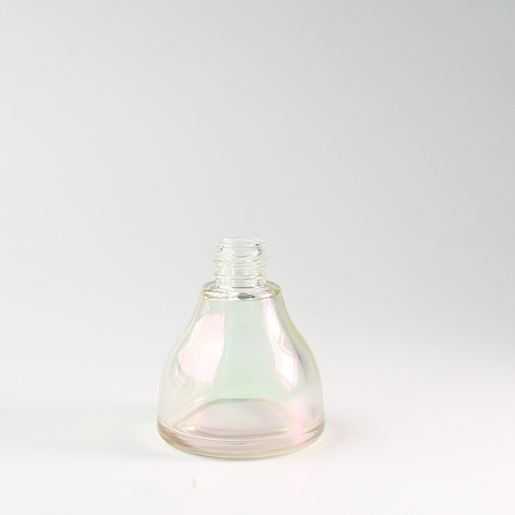 Clear 40ml dropper bottle electroplated bottle