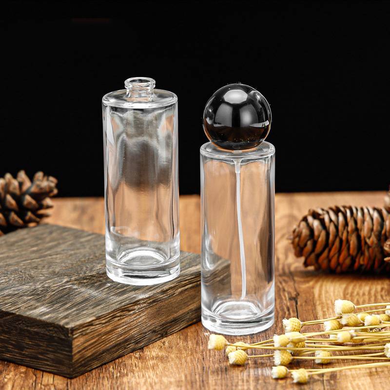 Stock 50ml Clear Glass Spray Bottles Wholesale Empty Perfume Spray Bottles