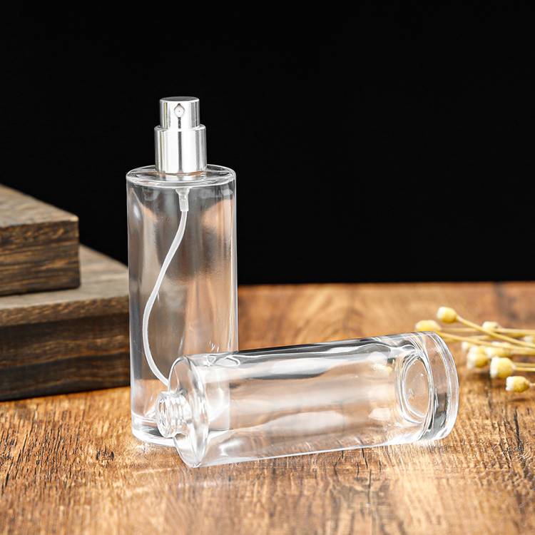 Stock 50ml Clear Glass Spray Bottles Wholesale Empty Perfume Spray Bottles