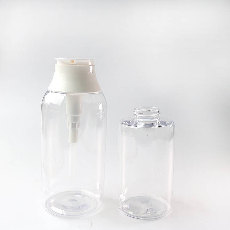 Wholesale Plastic 300ml 500ml Lotion Bottles Claer Body Lotion Bottles Wholesale