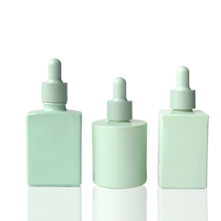 Stock Green Glass Dropper Bottles Wholesale, Luxury 30ML Pipette Bottle