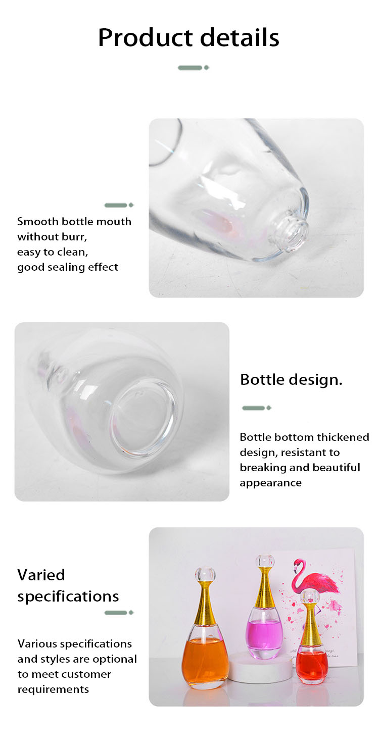Wholesale Clear Glass Spray Bottles