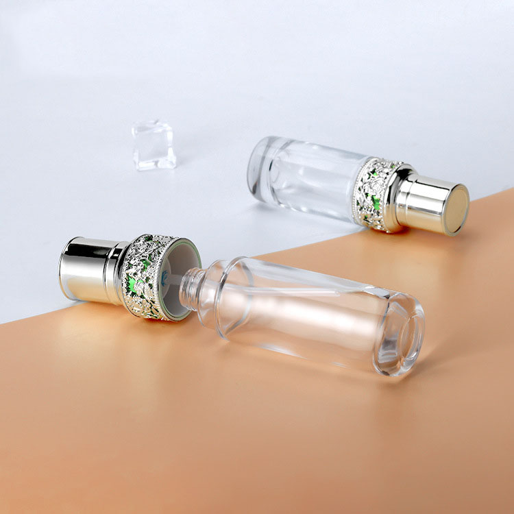 Wholesale Luxury Cosmetic Bottle Set, Skin Care Products In Glass Bottles