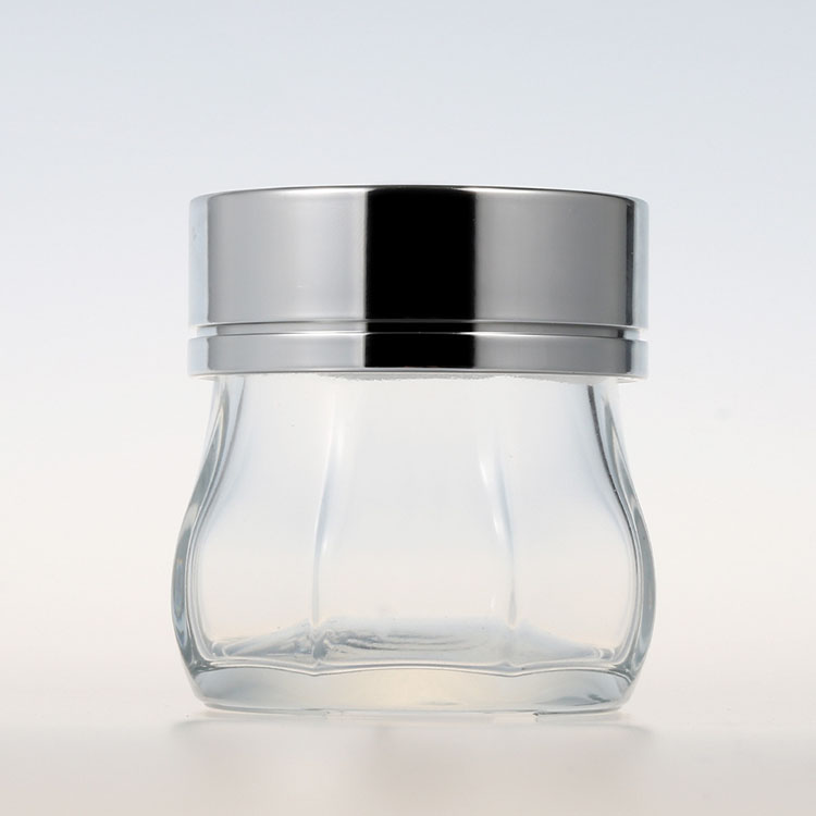 Luxury Glass Beauty Jars Custom, Glass Containers For Creams Packaging