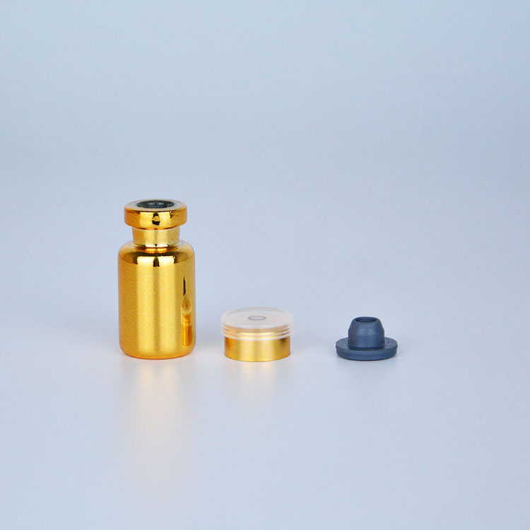  Wholesale 2ml Glass Vials With Screw Caps, Gold Little Glass Vial