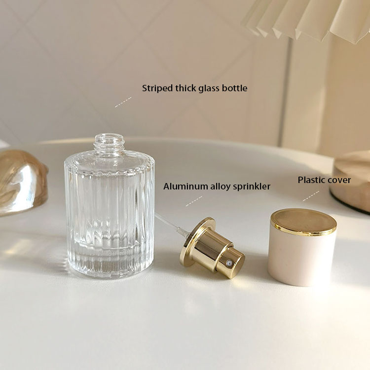 30ml 55ml Clear Glass Spray Bottles Wholesale Empty Spray Perfume Bottles