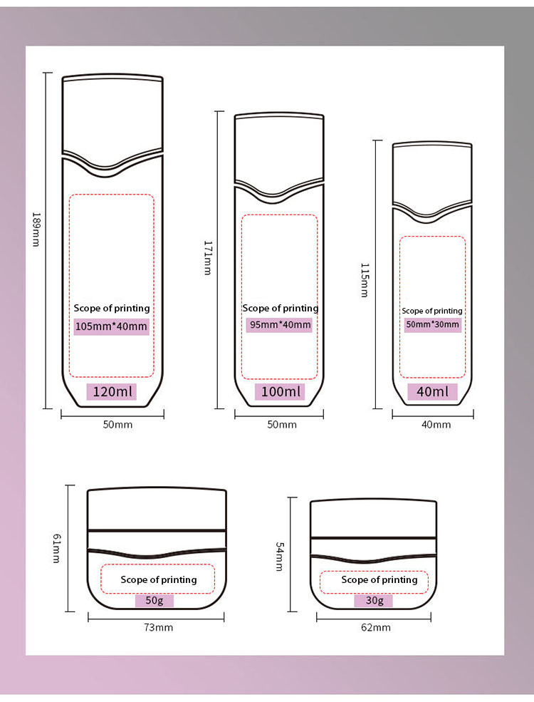 Empty Cosmetic Containers Wholesale Glass Lotion Containers