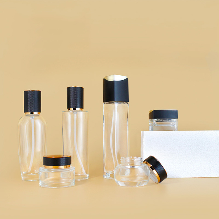 40ml 100ml 120ml Clear Empty Cosmetic Containers Wholesale, Skincare Bottle Set